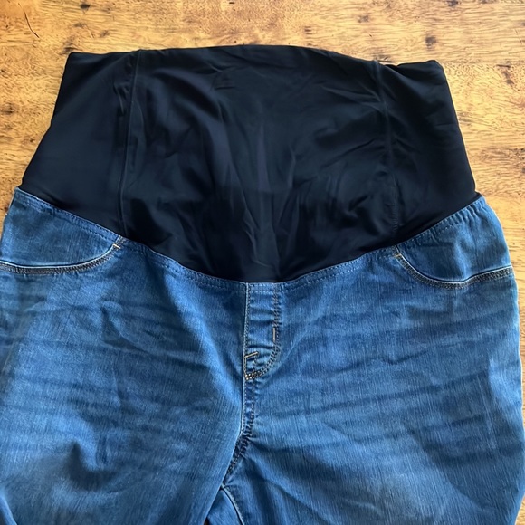 New! Isabel over belly maternity jeggings - Picture 5 of 6